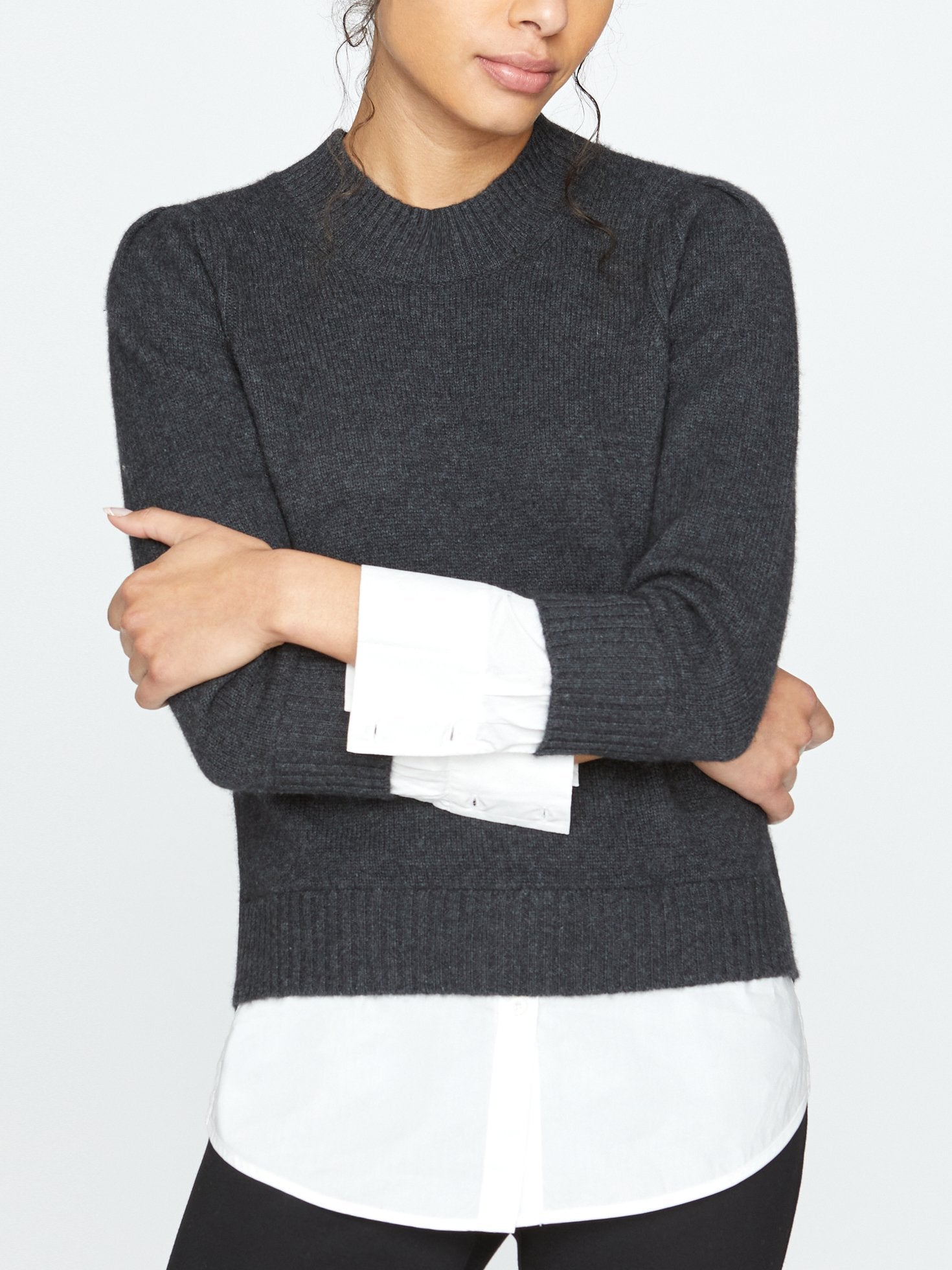 The Eton Layered Crew Looker