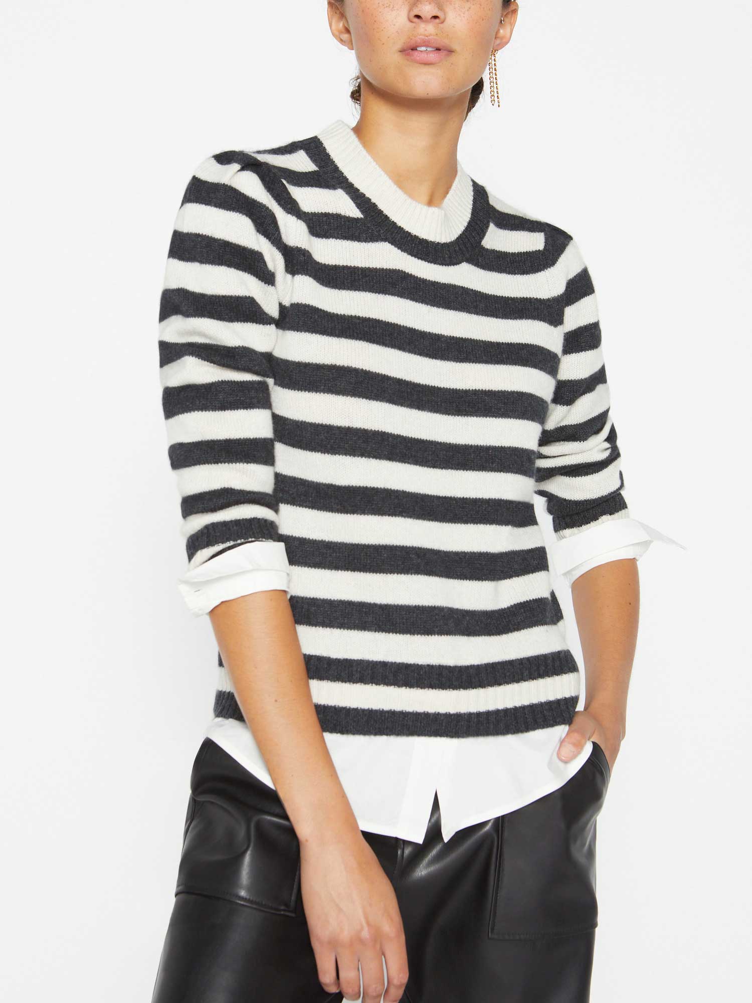The Eton Layered Crew Looker