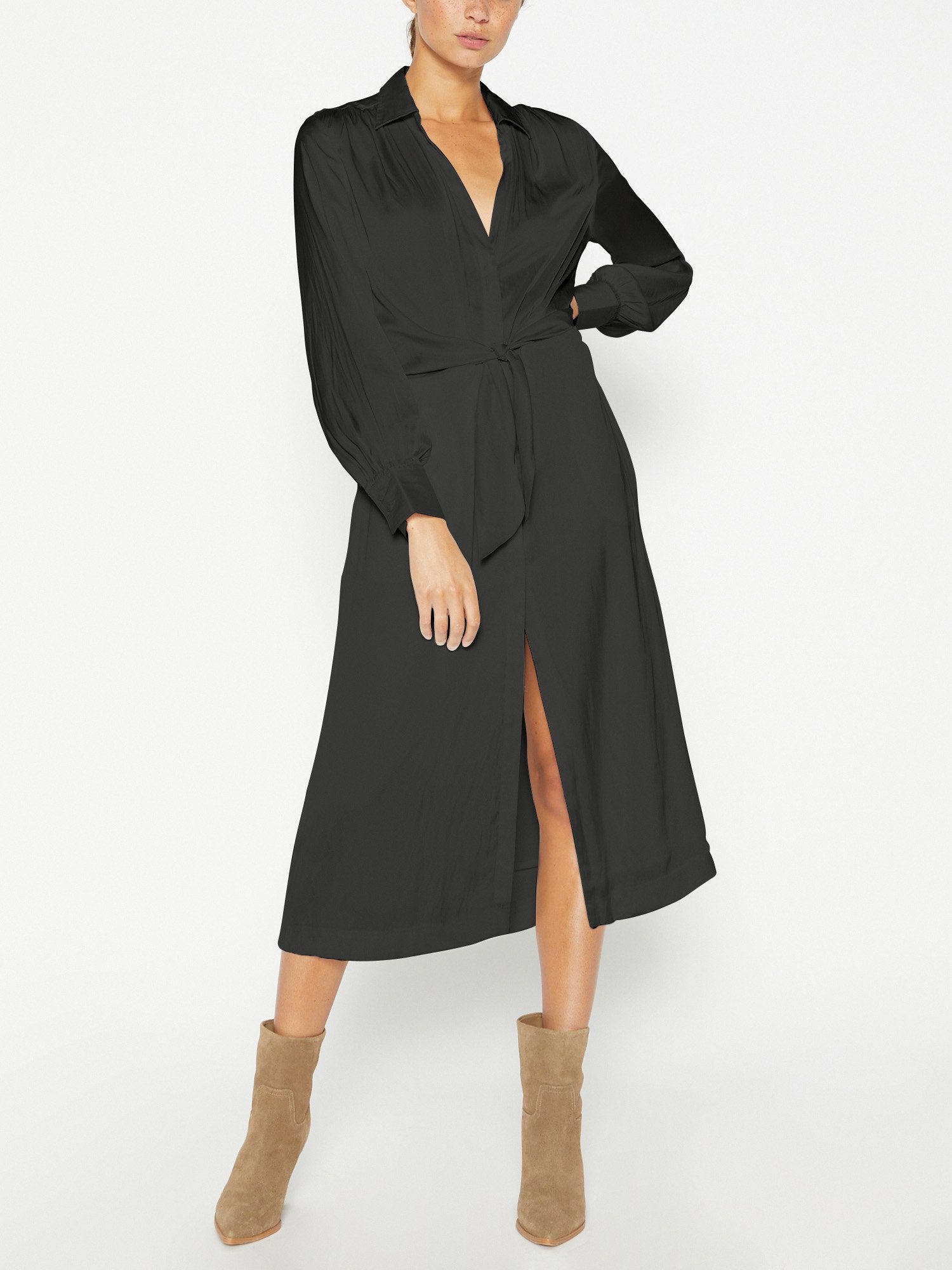 The Madsen Midi Shirt Dress