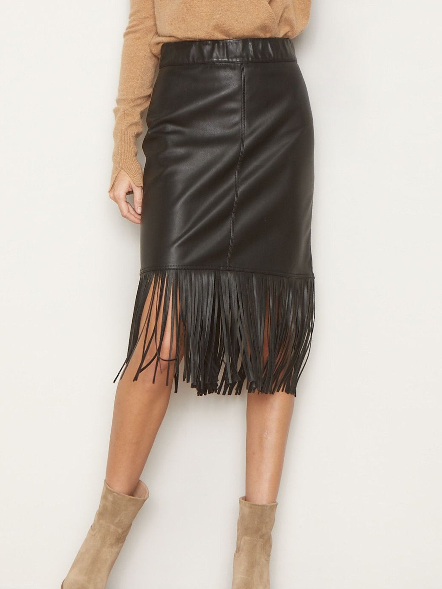 The Rosali Fringe Skirt